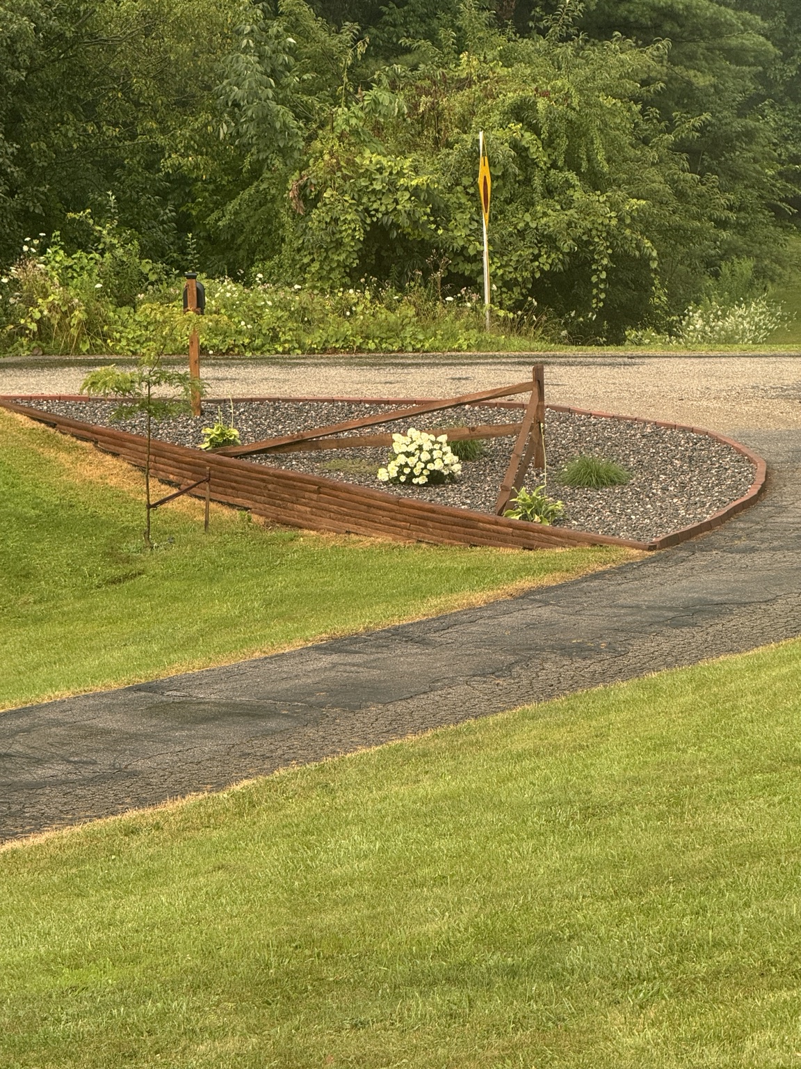 Completed Catalyst Contractors landscaping and property improvement project